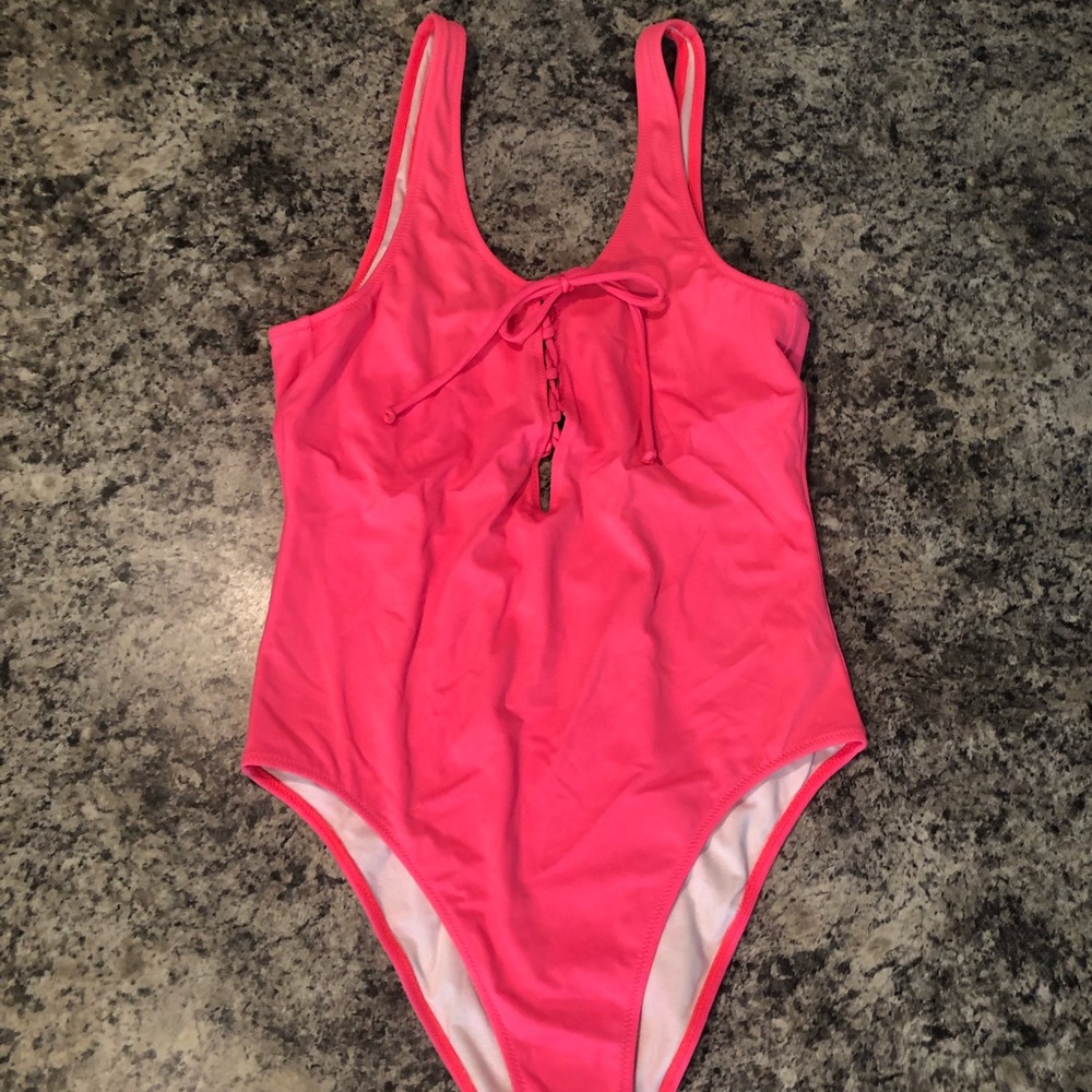VICTORIA’s SECRET PINK ONE PIECE SWIMSUIT HIGH CUT